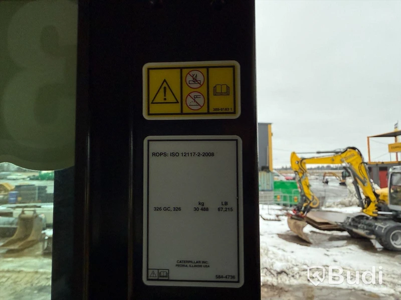 Grävmaskin CAT 326 -2021 Fullutrustad med reparationsavtal | Makin 3D | Inkl. redskap
