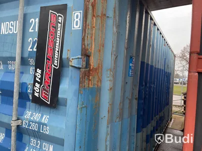 Container 20 fot | inklusive befintliga inventarier