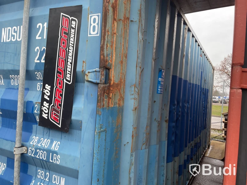Container 20 fot | inklusive befintliga inventarier