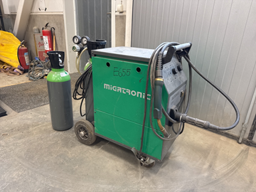 Migsvets, Migatronic Automig 273 ink extra obruten flaska med gas