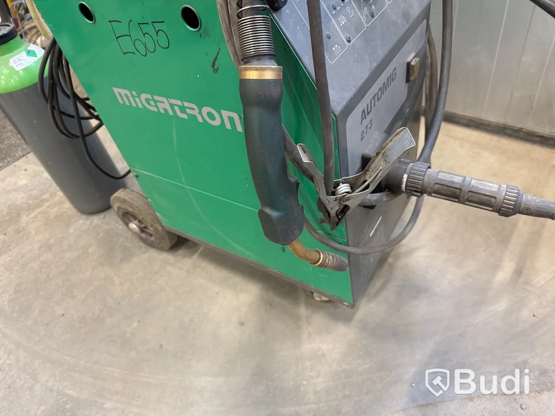 Migsvets, Migatronic Automig 273 ink extra obruten flaska med gas