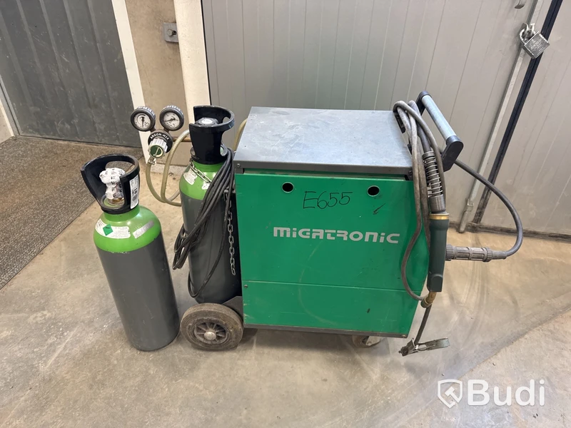 Migsvets, Migatronic Automig 273 ink extra obruten flaska med gas