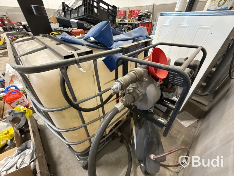 IBC-tank med pump