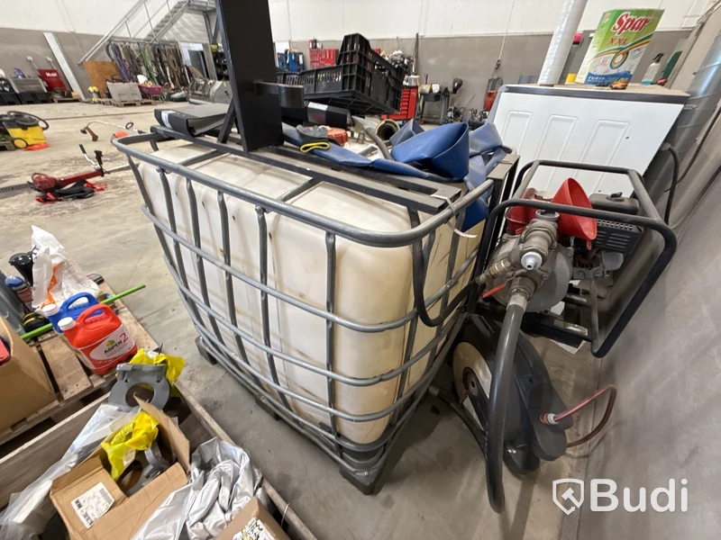 IBC-tank med pump
