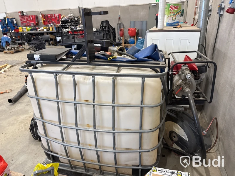 IBC-tank med pump
