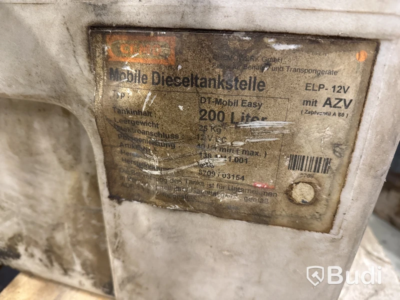 Dieseltank, Cemo 200 liter