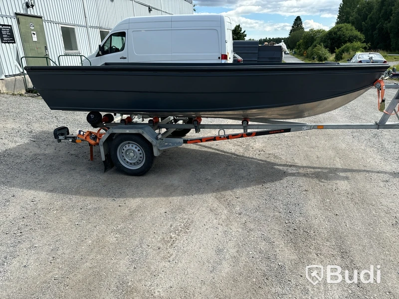 Sportfiskebåt, Zolid Z Pro Tiller, skrov, inklusive trailer