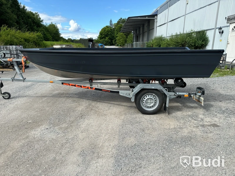Sportfiskebåt, Zolid Z Pro Tiller, skrov, inklusive trailer