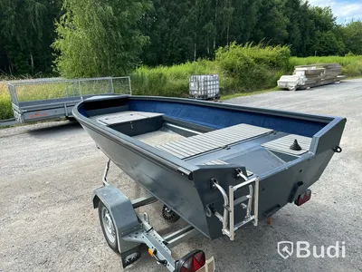 Sportfiskebåt, Zolid Z Pro Tiller, skrov, inklusive trailer
