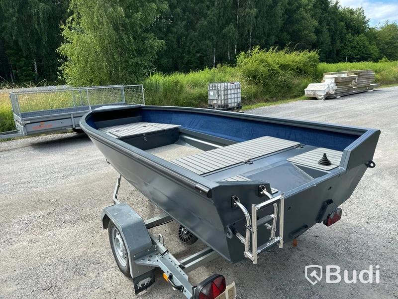 Sportfiskebåt, Zolid Z Pro Tiller, skrov, inklusive trailer