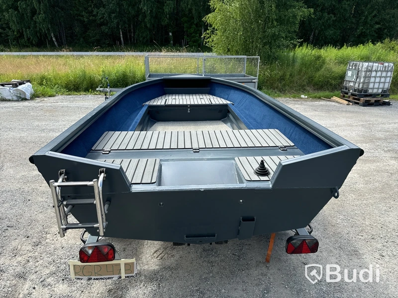 Sportfiskebåt, Zolid Z Pro Tiller, skrov, inklusive trailer