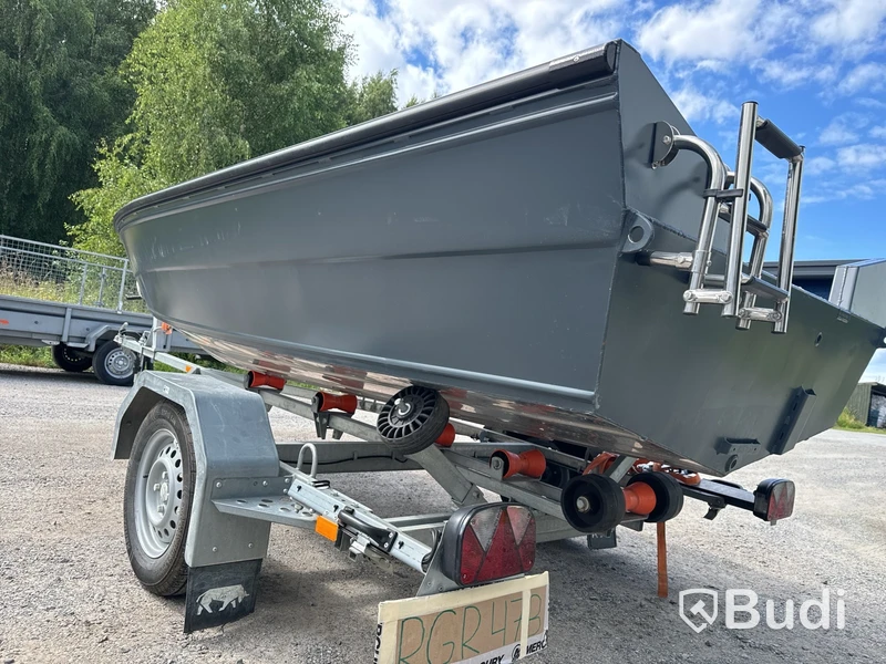 Sportfiskebåt, Zolid Z Pro Tiller, skrov, inklusive trailer