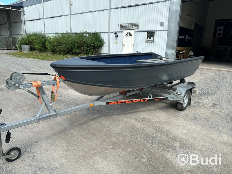 Sportfiskebåt, Zolid Z Pro Tiller, skrov, inklusive trailer