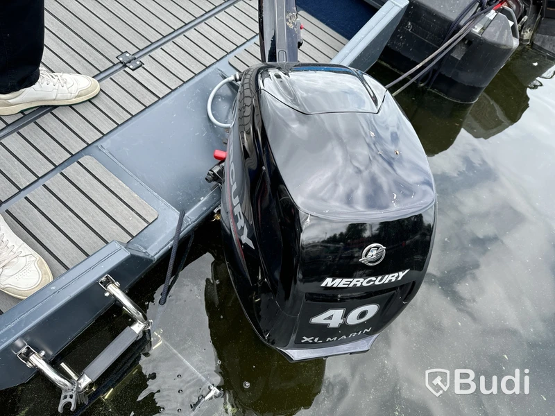 Sportfiskebåt, Zolid Z Pro Tiller, med motor Mercury F40 EFI