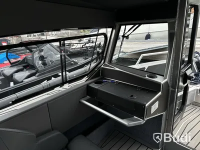 Plåtbåt, LANDX X6, med motor Mercury F115