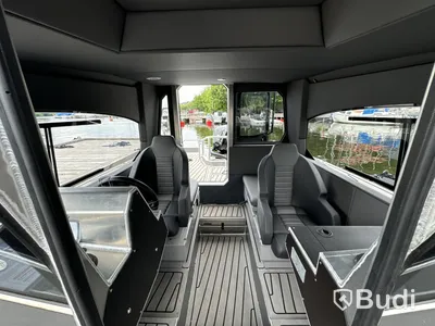 Plåtbåt, LANDX X6, med motor Mercury F115