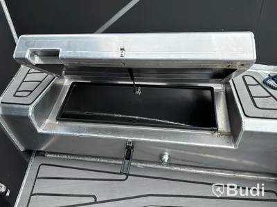 Plåtbåt, LANDX X6, med motor Mercury F115