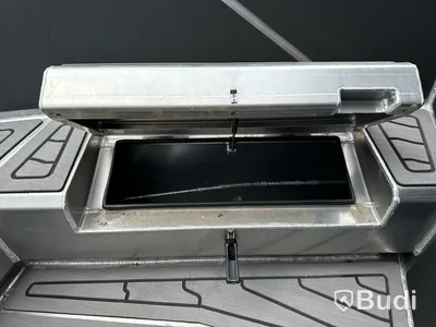 Plåtbåt, LANDX X6, med motor Mercury F115