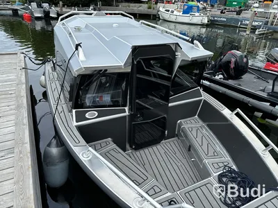 Plåtbåt, LANDX X6, med motor Mercury F115