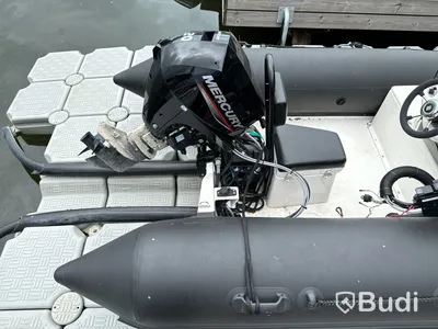 Ribbåt, GB 380, med motor Mercury F20