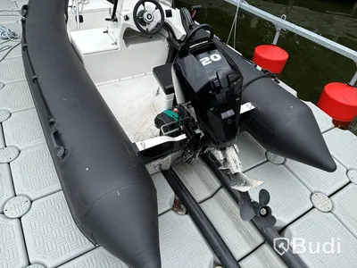 Ribbåt, GB 380, med motor Mercury F20