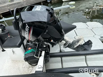 Ribbåt, GB 380, med motor Mercury F20