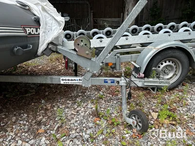 Gummibåt, Polar bird 450 E, inklusive trailer