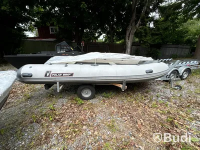 Gummibåt, Polar bird 450 E, inklusive trailer