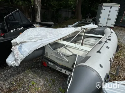 Gummibåt, Polar bird 450 E, inklusive trailer