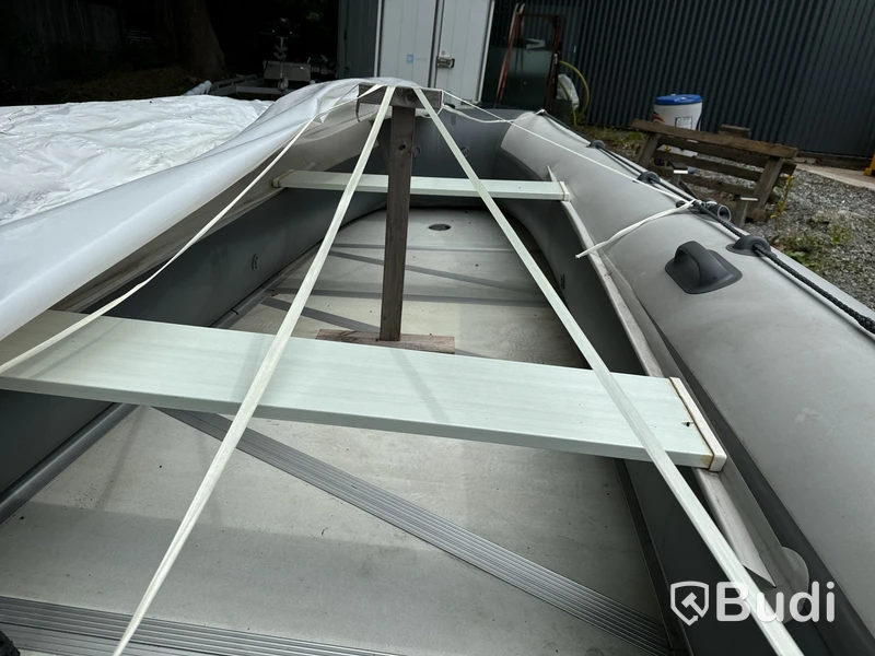 Gummibåt, Polar bird 450 E, inklusive trailer