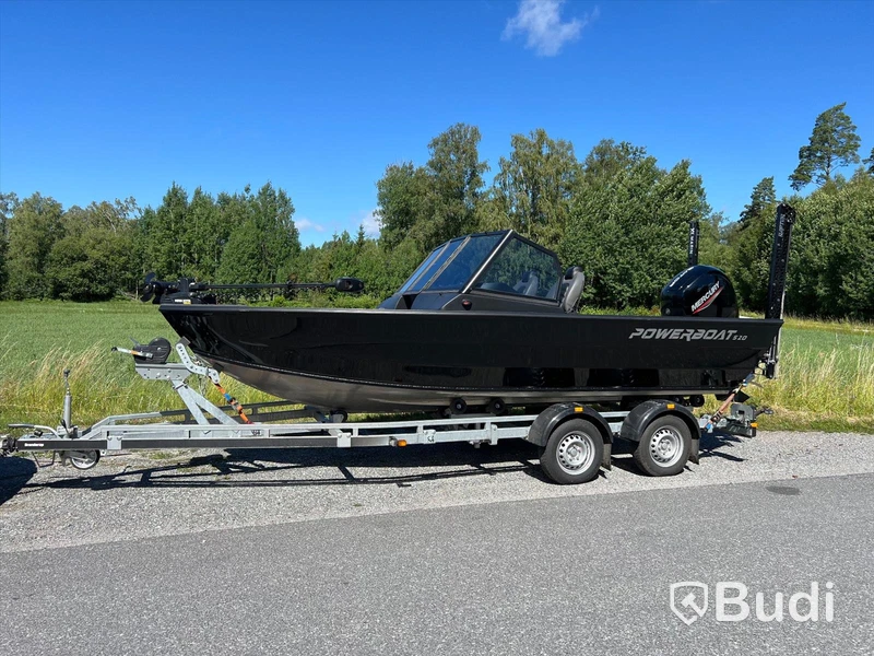Powerboat 520 DC med motor Merucury F150, inklusive trailer 22200X TB ASR 1990KG