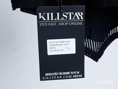 1 st NY kroppad linne, dam - Killstar, stl S, svart, ord. pris ink. moms ca: 278 kr