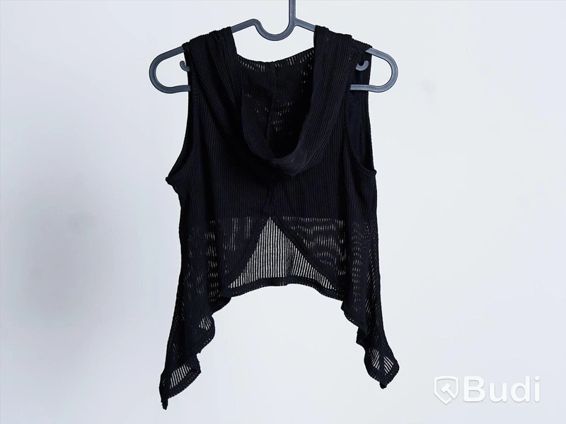 1 st NY kroppad linne m huva och cut-out rygg, dam - Killstar, stl S, svart, ord. pris ink. moms ca: 298 kr