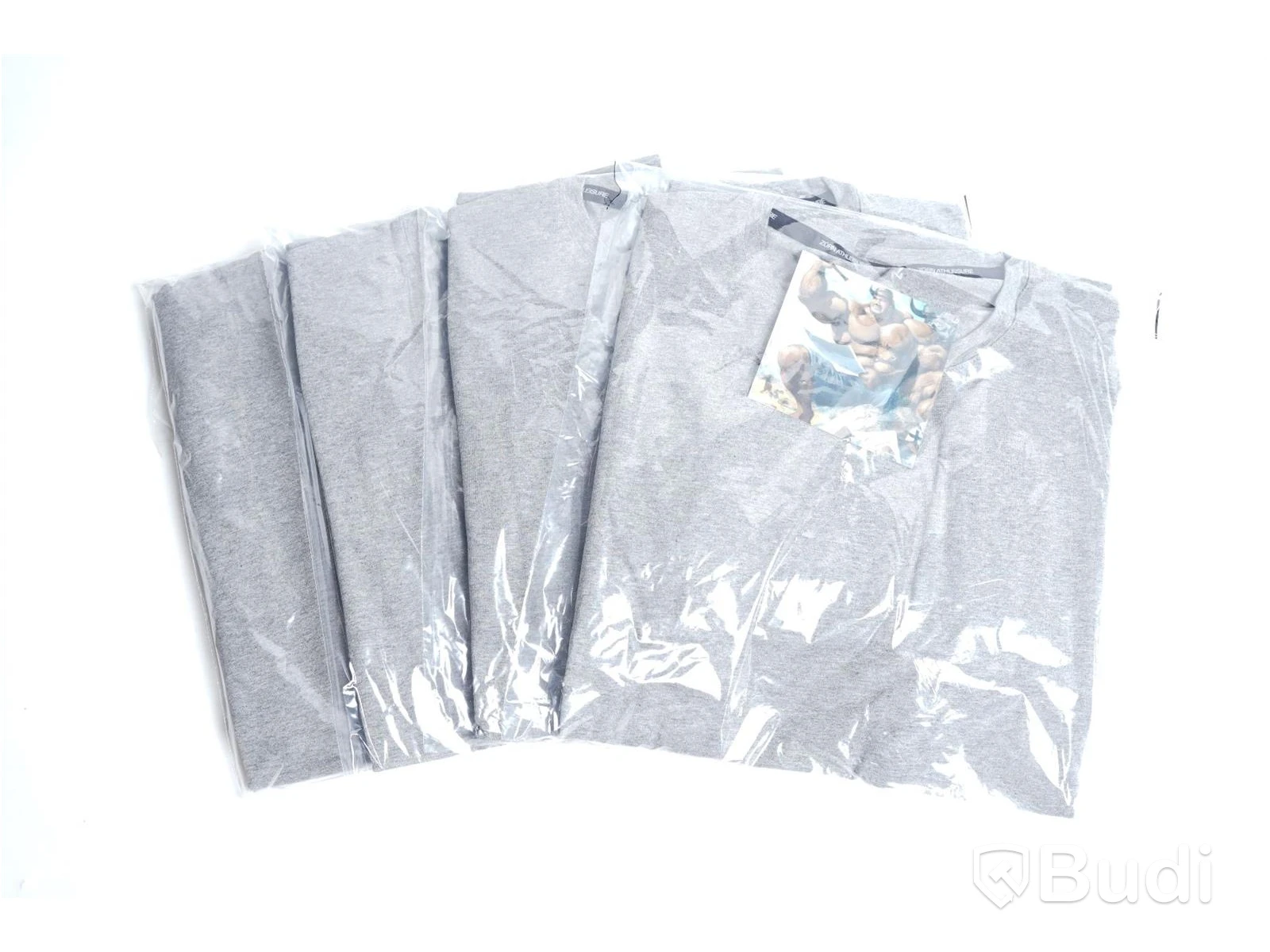 Långärmad T-shirt (Storlek M) 4st - Zorn Athleisure, Grey Marl