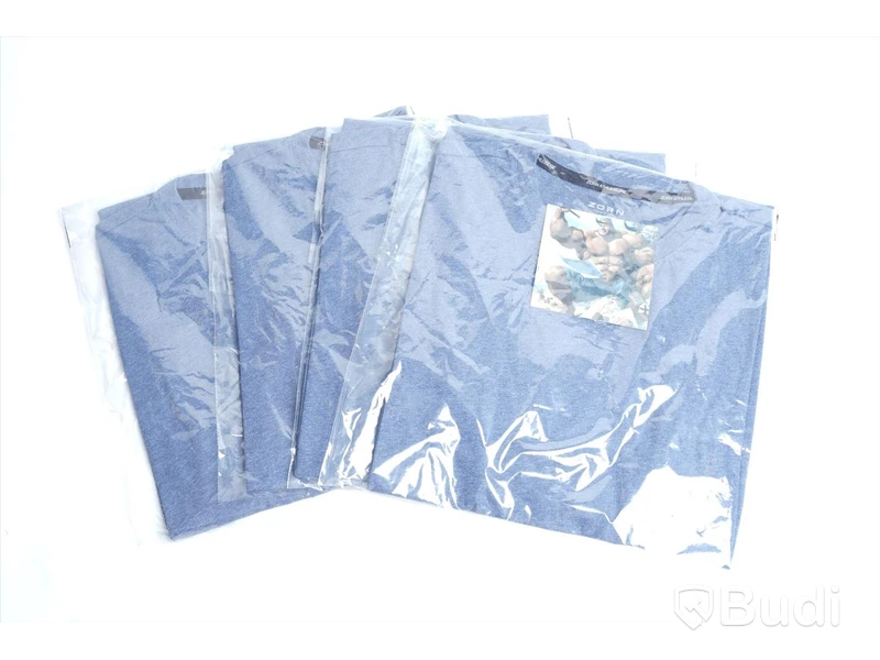 4 st. T-shirt Zorn Athleisure, Blue Marl, stl. M