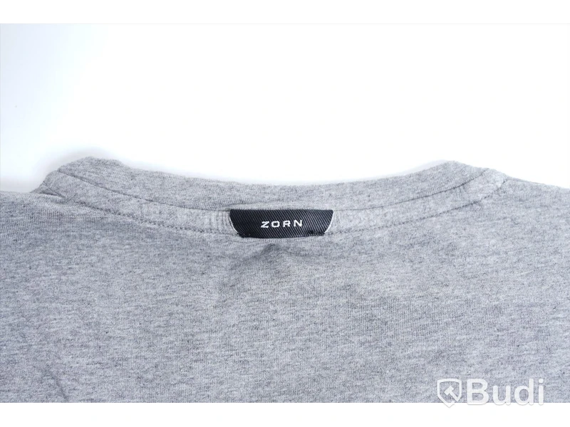 4 st. Långärmad T-shirt Zorn Athleisure, stl. M, Grey Marl