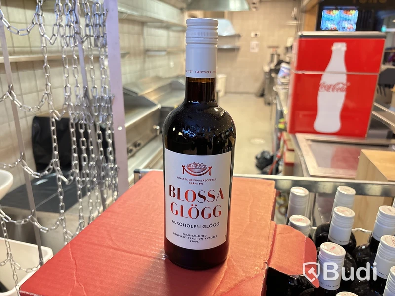 Alkoholfri glögg Blossa - 30 flaskor