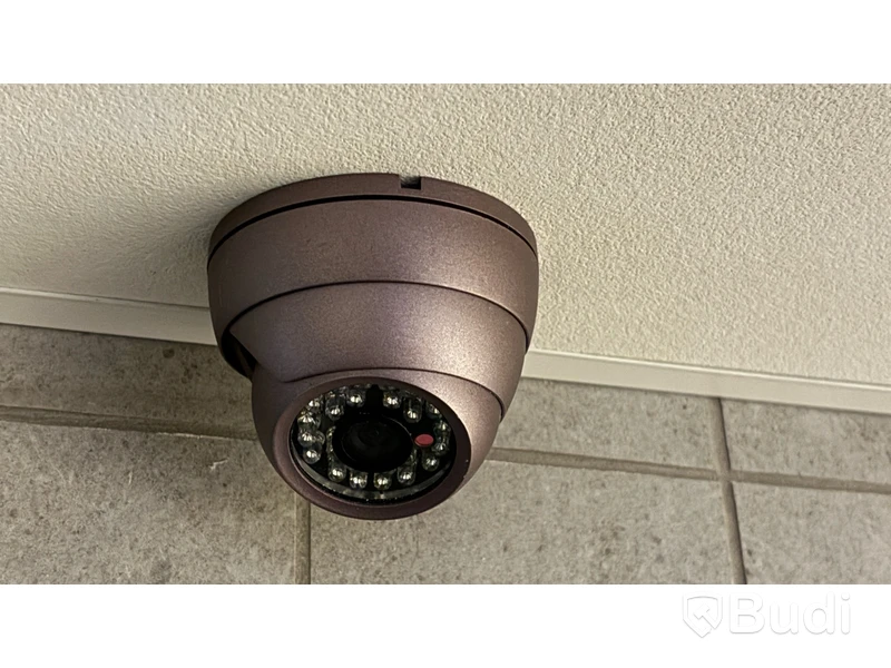 Övervakningskameror  TruVision POE - 5 st