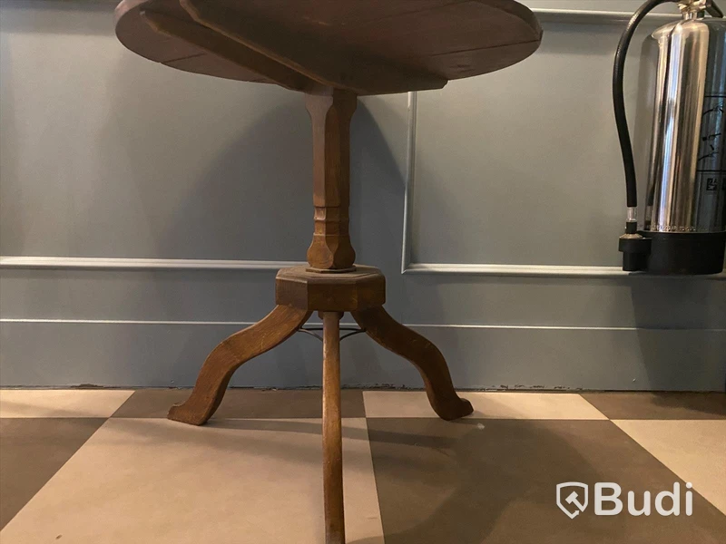 Bord Trä runt, Diameter 60cm, Höjd 68 cm