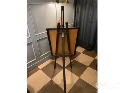 Staffli med griffeltavla, Tavlans storlek 76x56cm