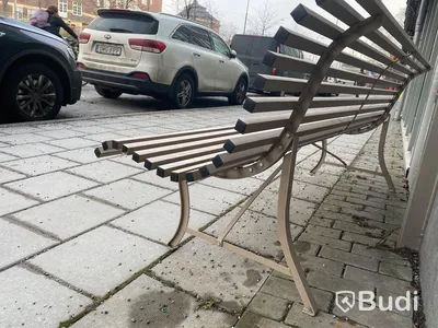 Parkbänk Bredd 200cm, Djup 70cm, höjd 80 cm,