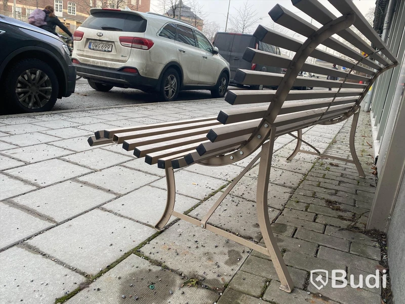 Parkbänk Bredd 200cm, Djup 70cm, höjd 80 cm,