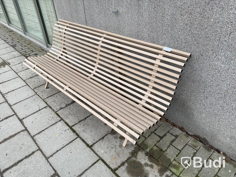 Parkbänk Bredd 200cm, Djup 70cm, höjd 80 cm,