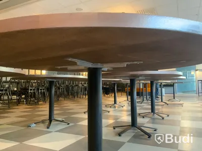 Cafebord rund , 1200 i diameter, höjd 750mm