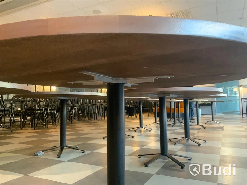 Cafebord rund , 1200 i diameter, höjd 750mm