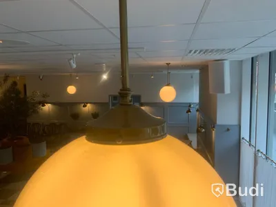 2st takarmaturer Diameter ca 30cm. Från Karlskrona lampfabrik