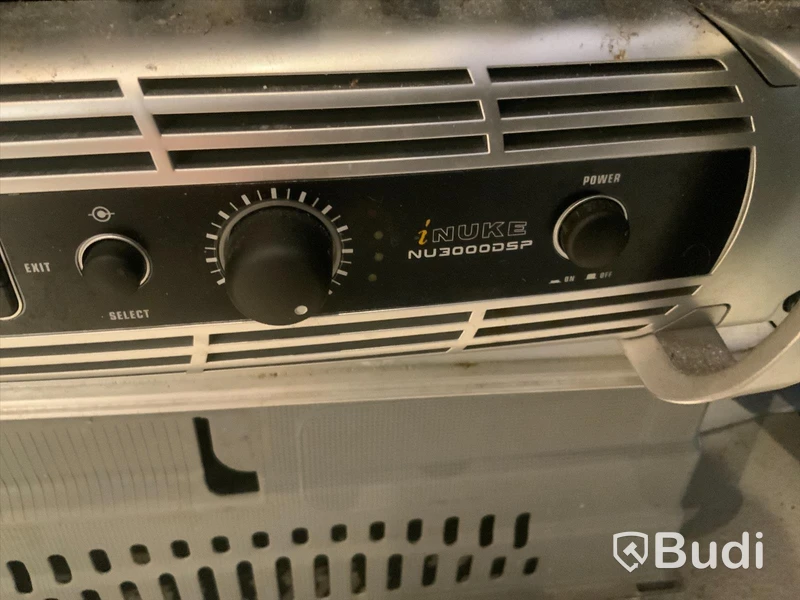 Mixer och slutsteg, LD System Zon 622 samt Behringer iNuke NU3000 DSP