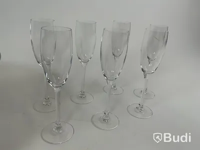 Ishink och 7 st champagneglas