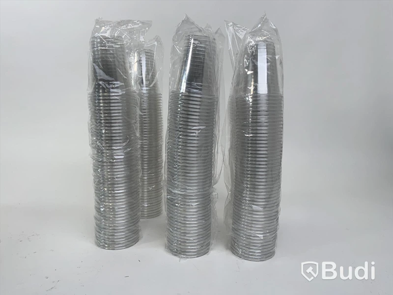 6 paket Plast muggar