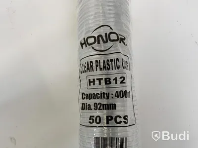 12 paket Plast muggar